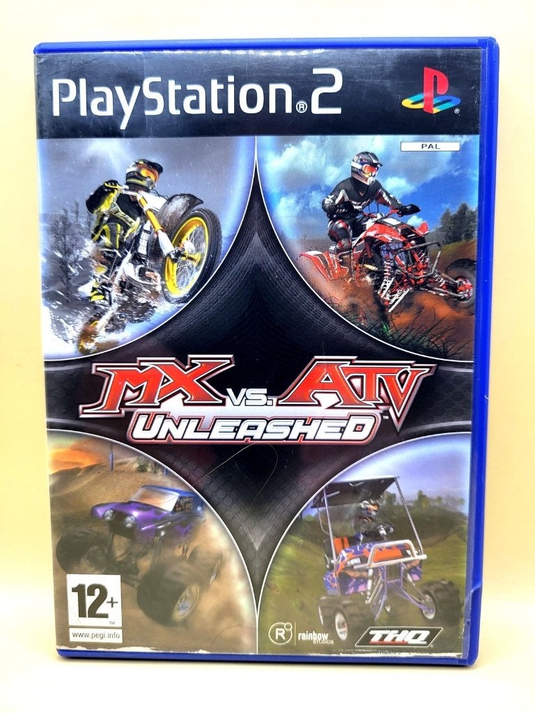 MX vs ATV Unleashed - PlayStation 2 - PS2, Spelcomputers en Games, Games | Sony PlayStation 2, Zo goed als nieuw, Racen en Vliegen