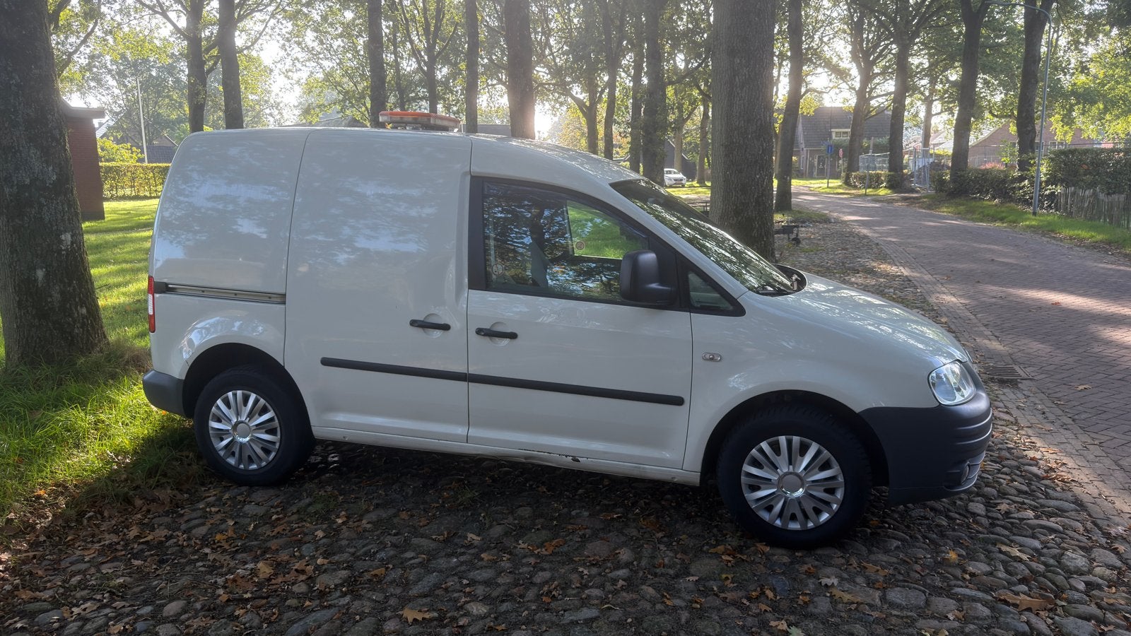 VW Caddy 2.0 EcoFuel CNG | Nieuwe APK & distributieriem, Stof, 1984 cc, Volkswagen, Overige brandstoffen
