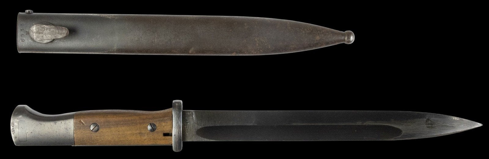 K98 Bajonet WWII, Verzamelen, Militaria | Tweede Wereldoorlog, Ophalen of Verzenden, Duitsland, Mes of Dolk