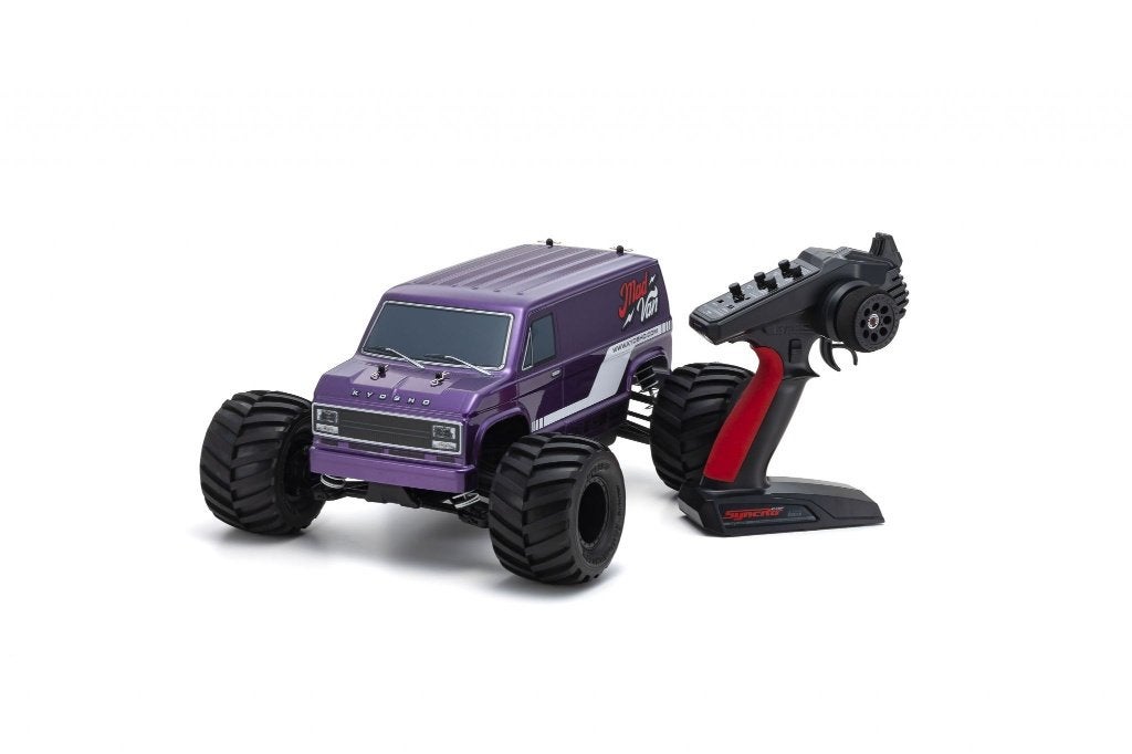 Kyosho MadVan 4WD Fazer MK2 1:10 Readyset - T2 purple, Hobby en Vrije tijd, Modelbouw | Radiografisch | Auto's, Elektro, Auto offroad