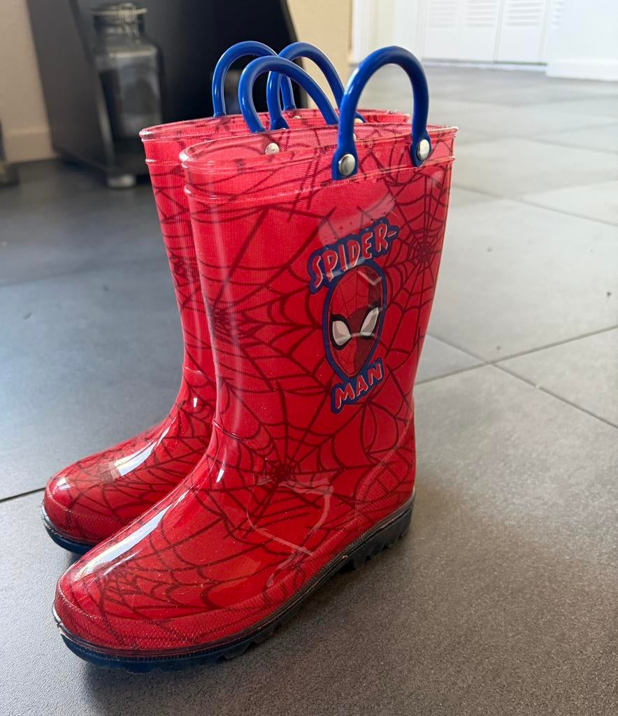 Spiderman laarzen maat 30-/ 31, Ophalen of Verzenden, Zo goed als nieuw, Jongen of Meisje, Laarzen