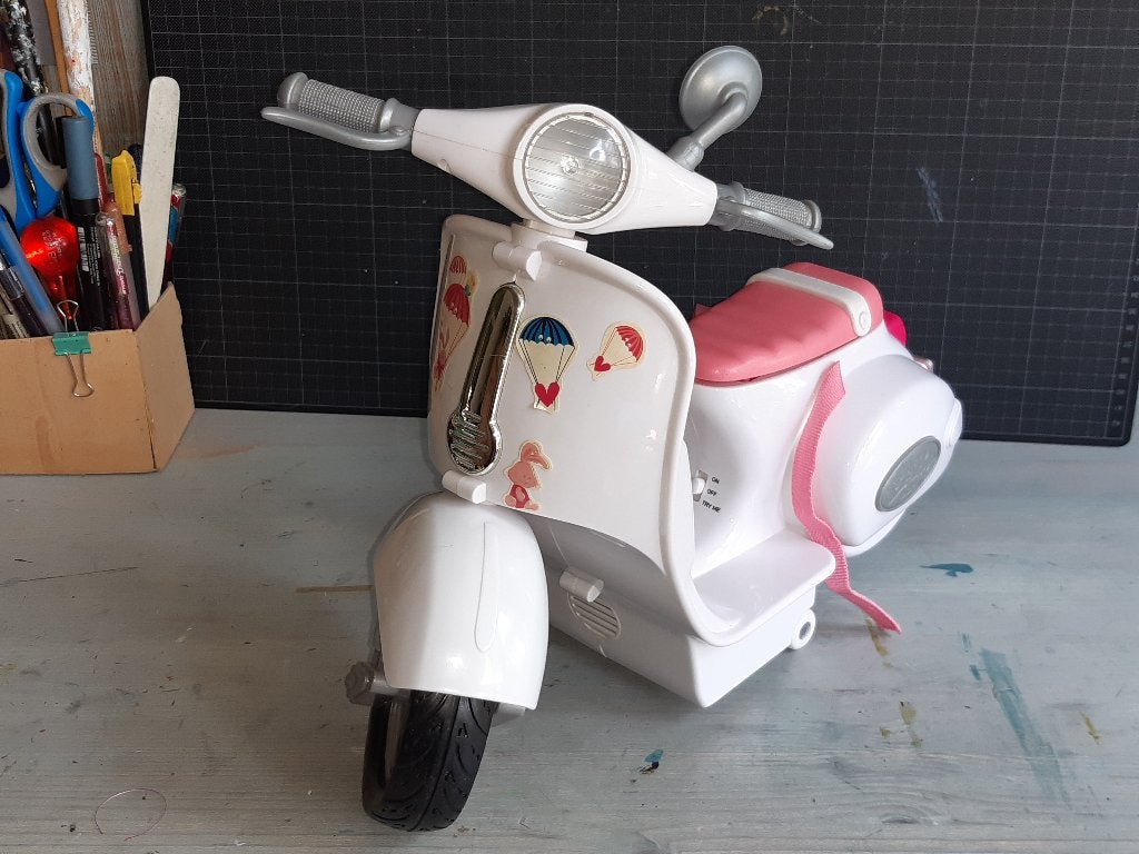 Babyborn scooter, Ophalen, Zo goed als nieuw, Babypop