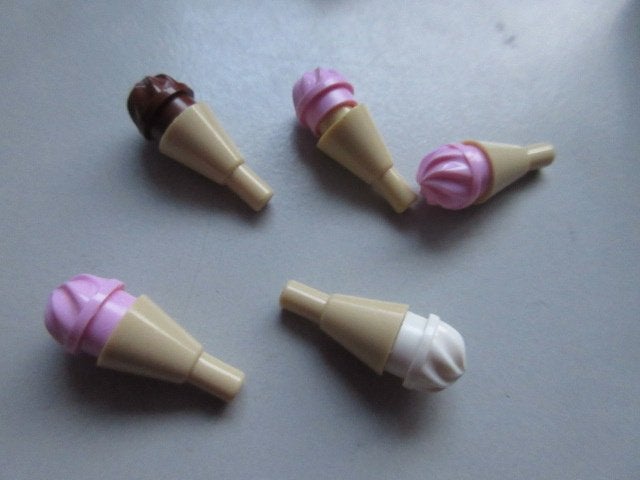 nr. 2291, 5 hoorntjes met ijs., Ophalen of Verzenden, Zo goed als nieuw, Complete set, Lego