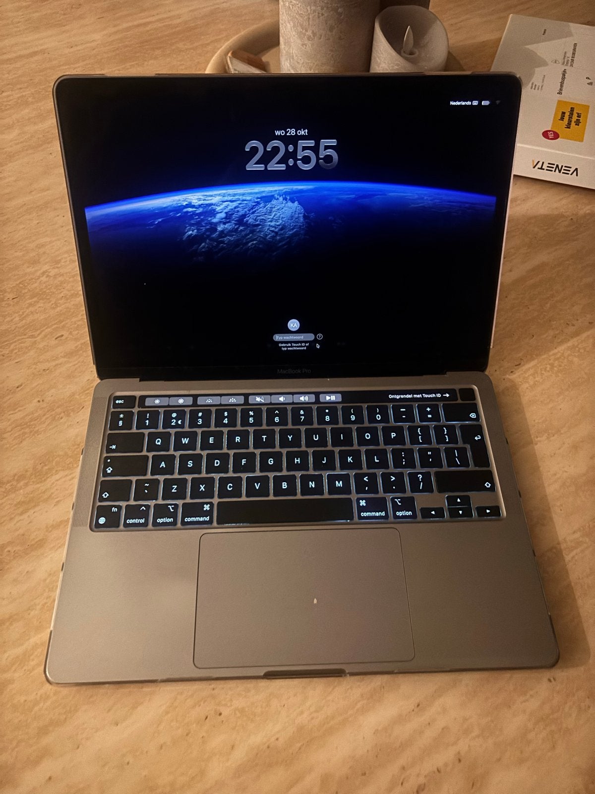 Apple MacBook Pro M1 - Zo goed als nieuw, Qwerty, 8 GB, 13 inch, 512 GB