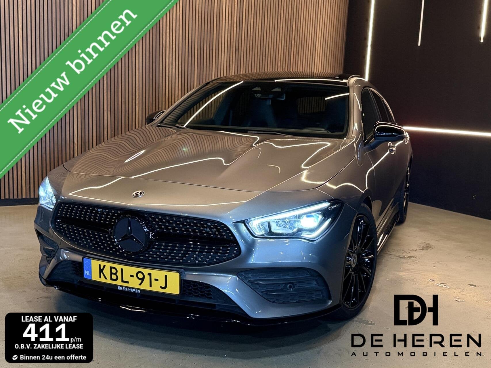 Mercedes CLA-Shooting Brake 200 Premium|PANO|MAXTON|LANE|AMG, Gebruikt, 4 cilinders, 163 pk, 1600 kg