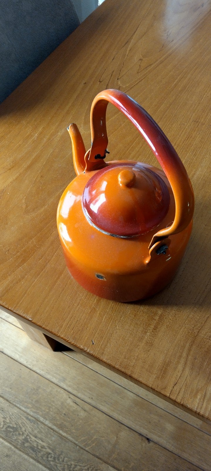 rood oranje waterketel, Ophalen of Verzenden