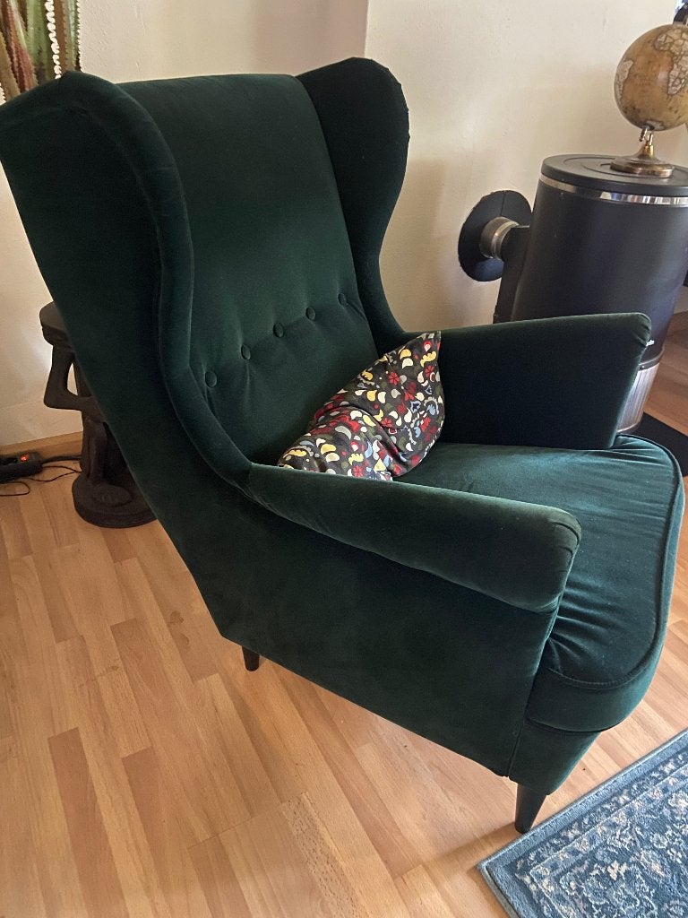 Relax fateuil, luie stoel, Ophalen, 75 tot 100 cm, Zo goed als nieuw, Ikea stoel