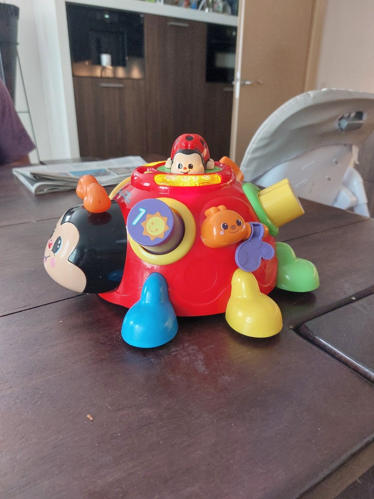 Mooi lieveheersbeestje met veel mogelijkheden, Kinderen en Baby's, Speelgoed | Babyspeelgoed, Ophalen of Verzenden, Gebruikt, Overige typen