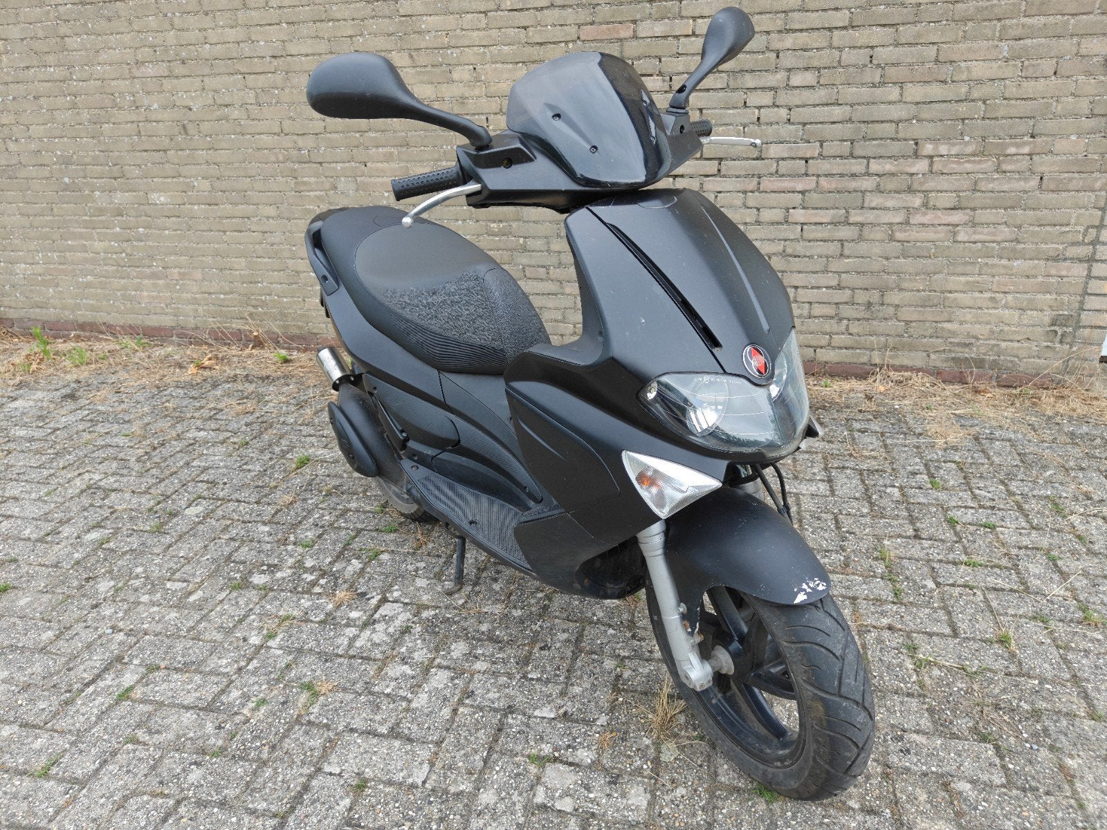 Gilera Runner 70CC RST- Zwarte Sportieve Scooter, Fietsen en Brommers, Ophalen, Gebruikt, Maximaal 45 km/u, Gilera