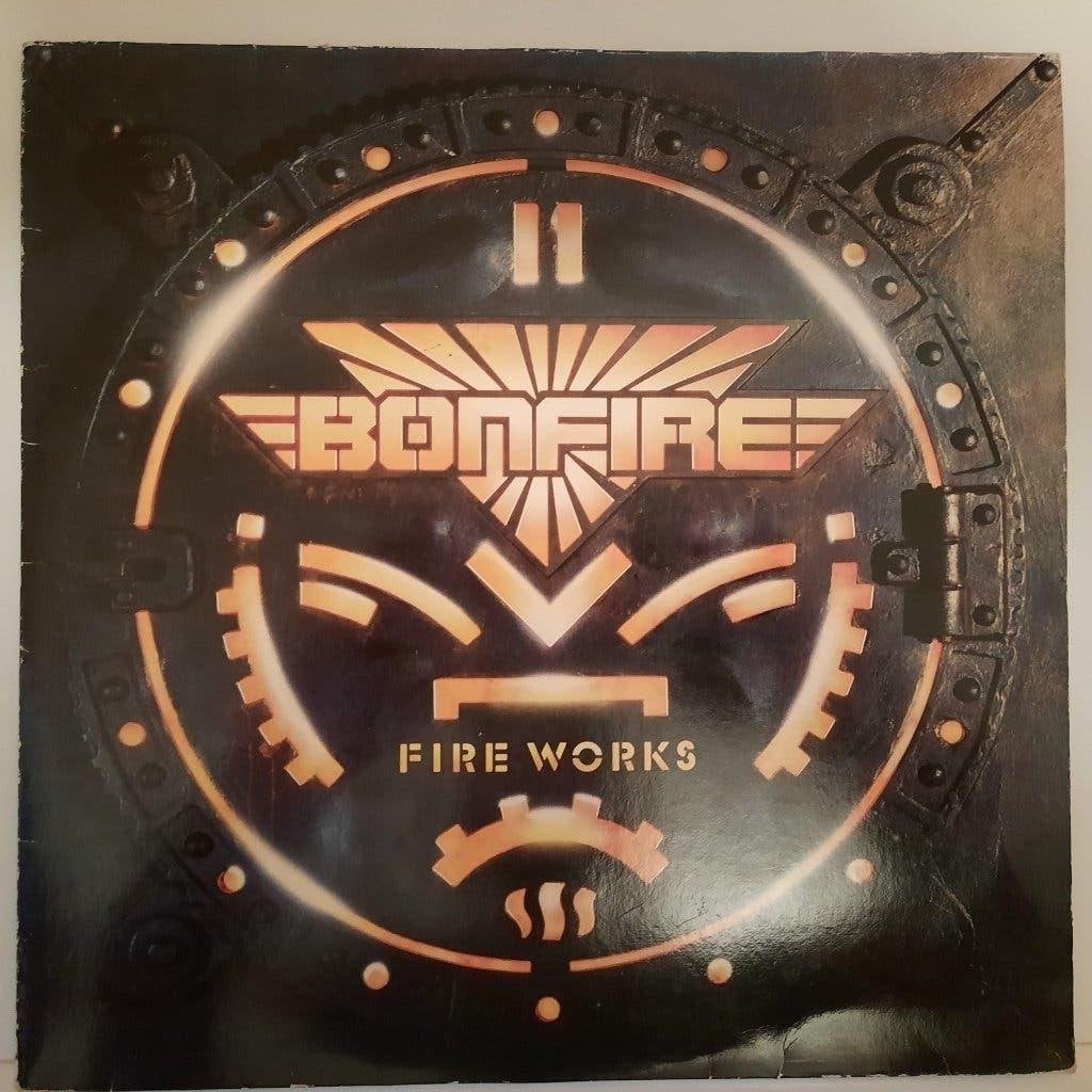 LP "Fireworks" - Bonfire, LP, Ophalen of Verzenden, Inclusief binnenhoes, 12 inch