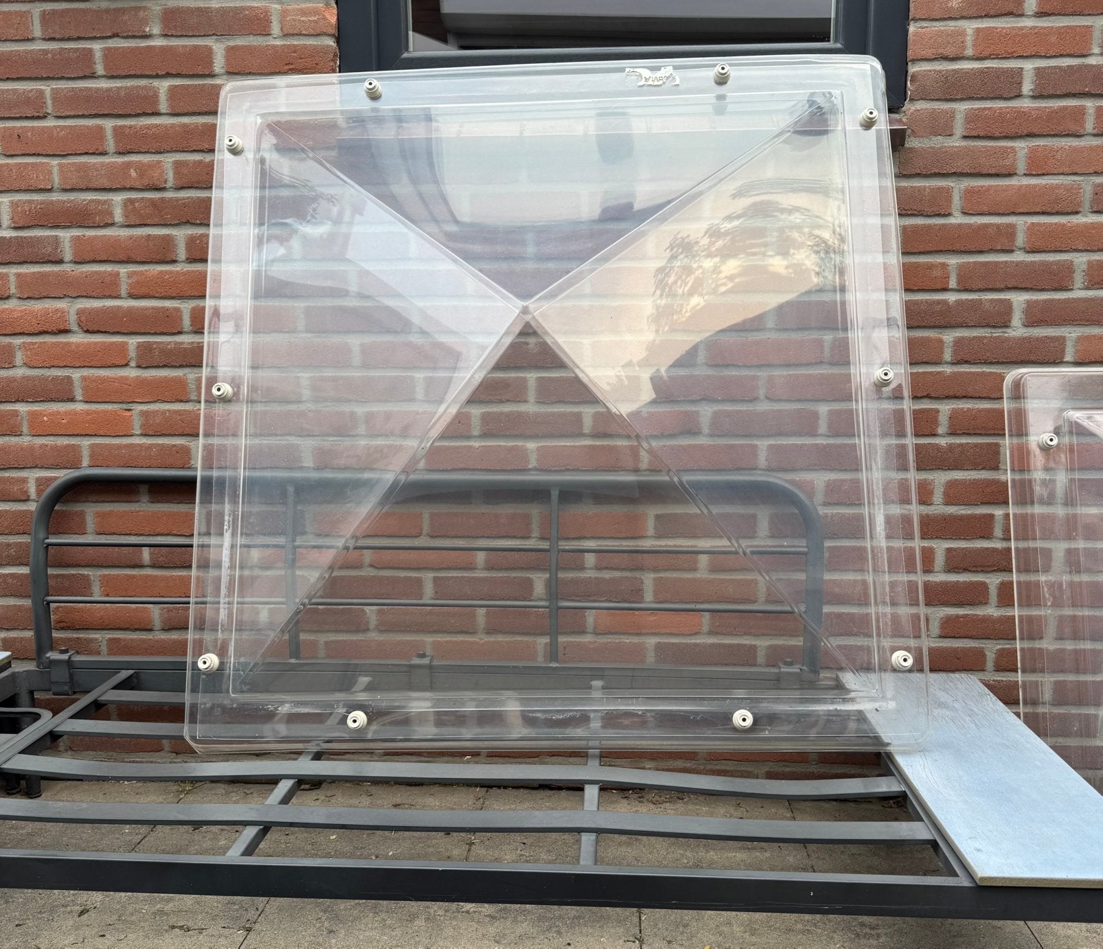 Lichtkoepels dubbelwandig diverse afmetingen, Doe-het-zelf en Verbouw, Glas en Ramen, Ophalen, Gebruikt, 80 tot 120 cm, Overige typen