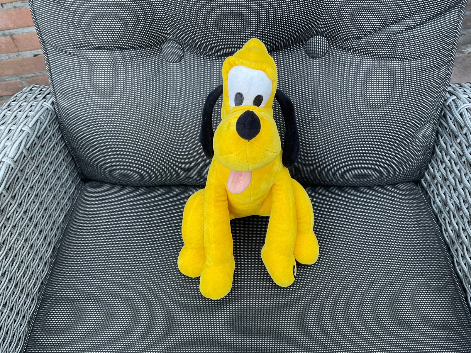 Nieuwe zgan Disney Pluto knuffel met geluid, werkt, Ophalen, Goofy of Pluto, Nieuw, Knuffel