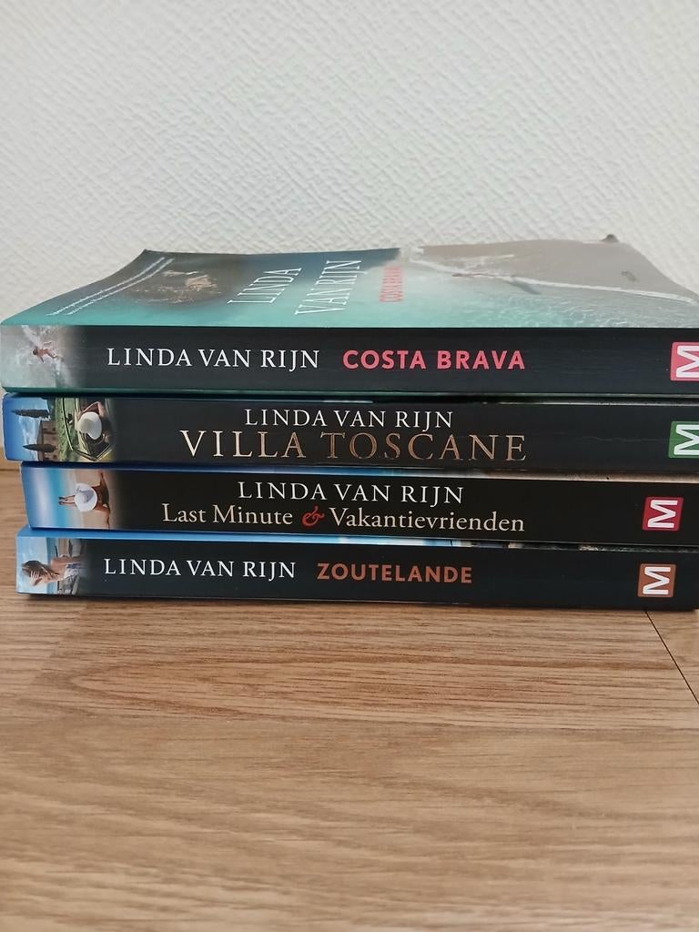 Linda van Rijn boeken, Boeken, Ophalen of Verzenden, Gelezen, Linda van Rijn, Nederland