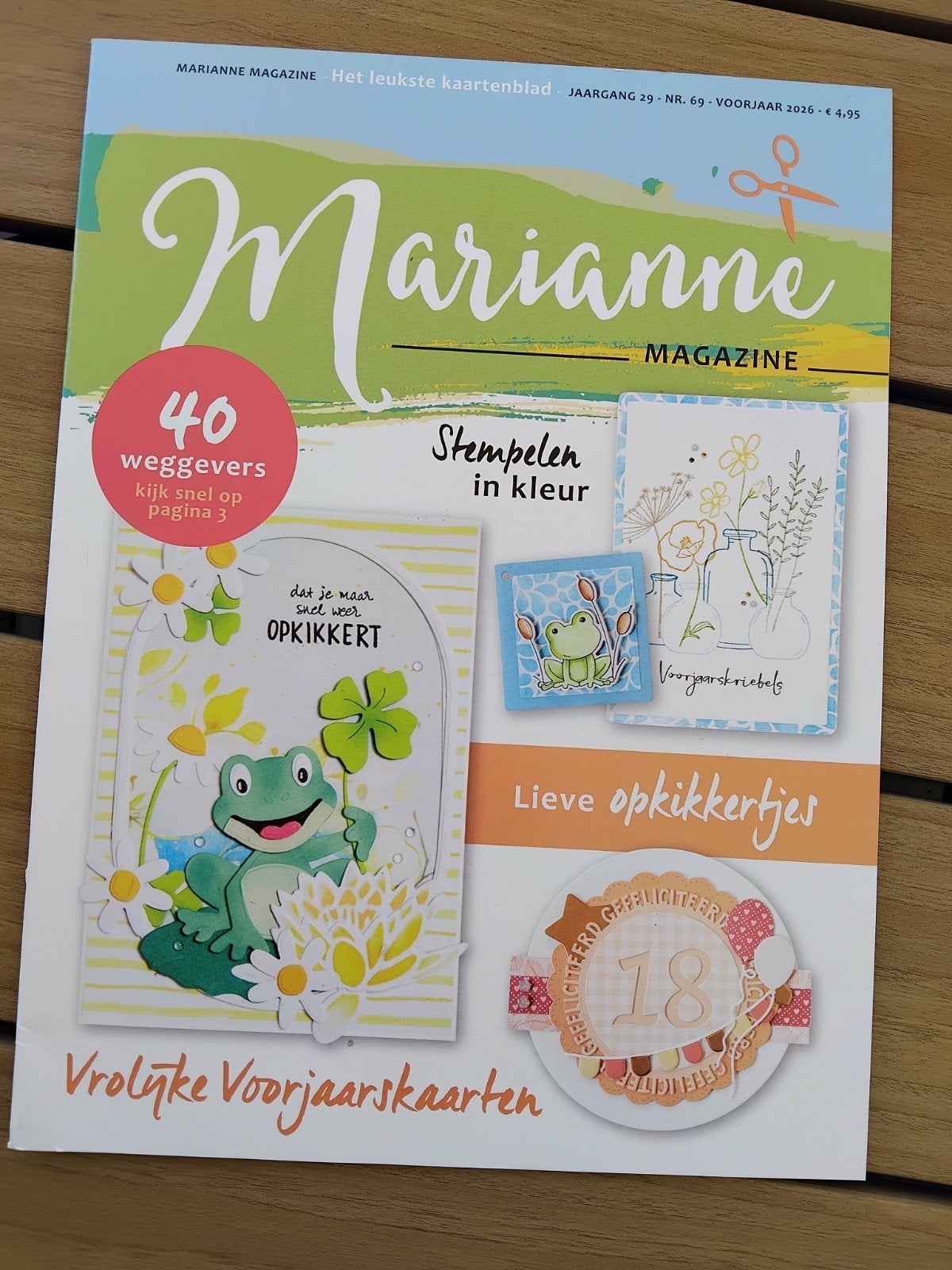 Marianne Magazine Voorjaar 2026, Ophalen of Verzenden, Zo goed als nieuw, Overige typen
