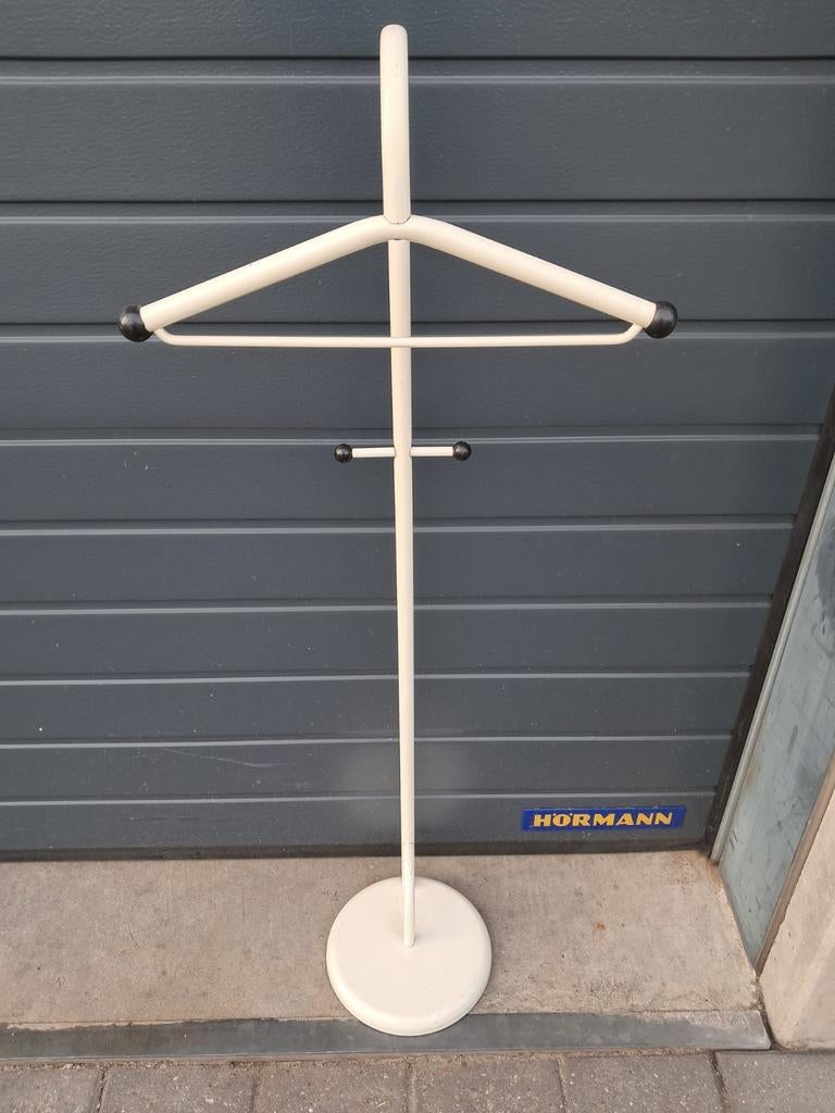 Vintage dressboy, wit., Huis en Inrichting, Woonaccessoires | Kapstokken, Ophalen, Gebruikt, 100 tot 150 cm, Metaal