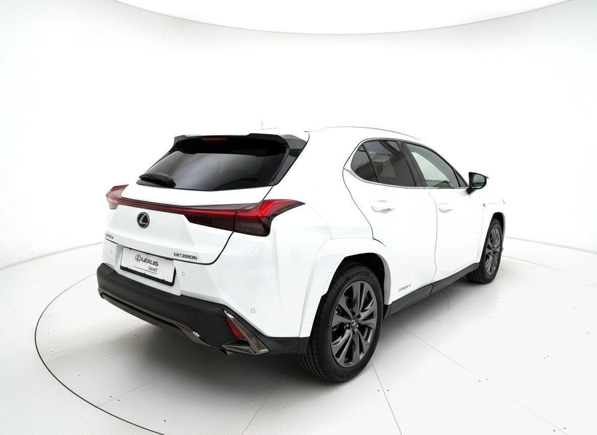 Lexus UX 250h AWD F Sport Premium | Mark Levinson | 360' Cam, Automaat, Gebruikt, 4 cilinders, Wit