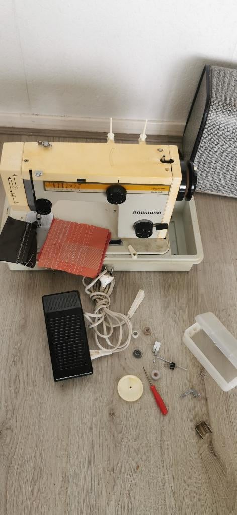 Naaimachine naumann zick zack werkt goed, Ophalen of Verzenden, Gebruikt, Naaimachine, Overige merken