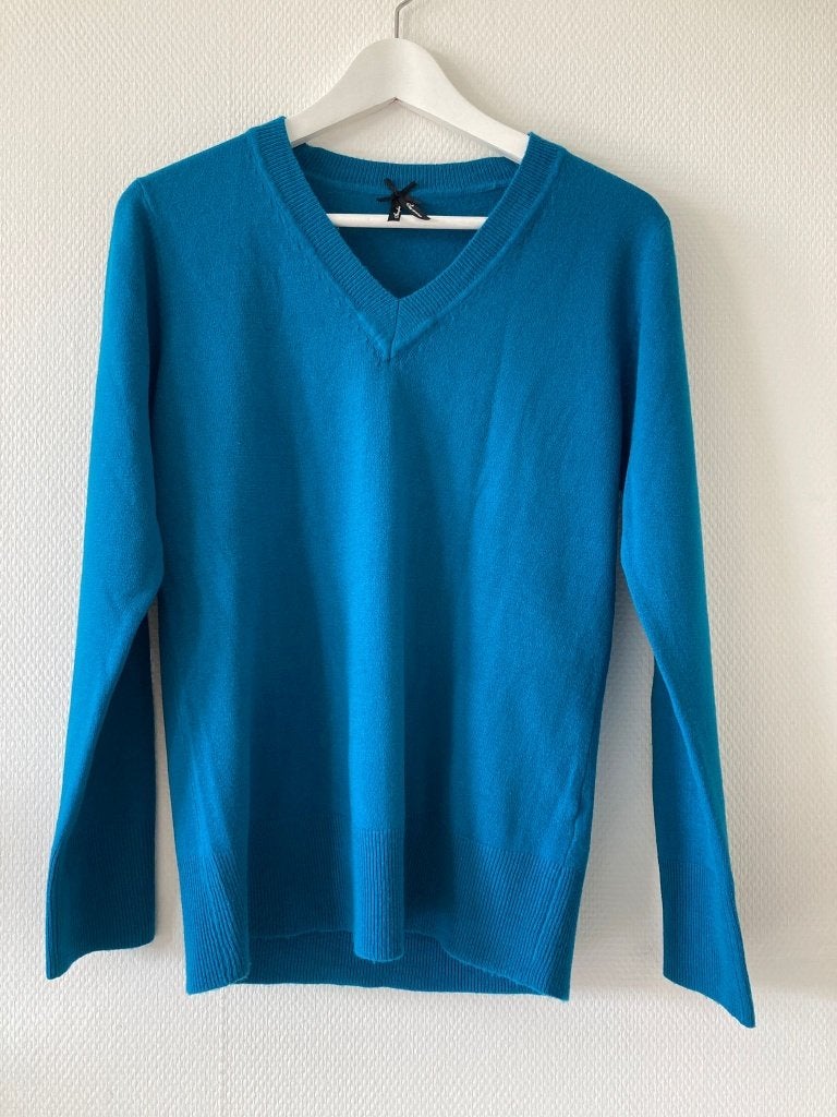 Sweater turquoise, Kleding | Dames, Truien en Vesten, Blauw, Maat 42/44 (L), Ophalen of Verzenden, Zo goed als nieuw