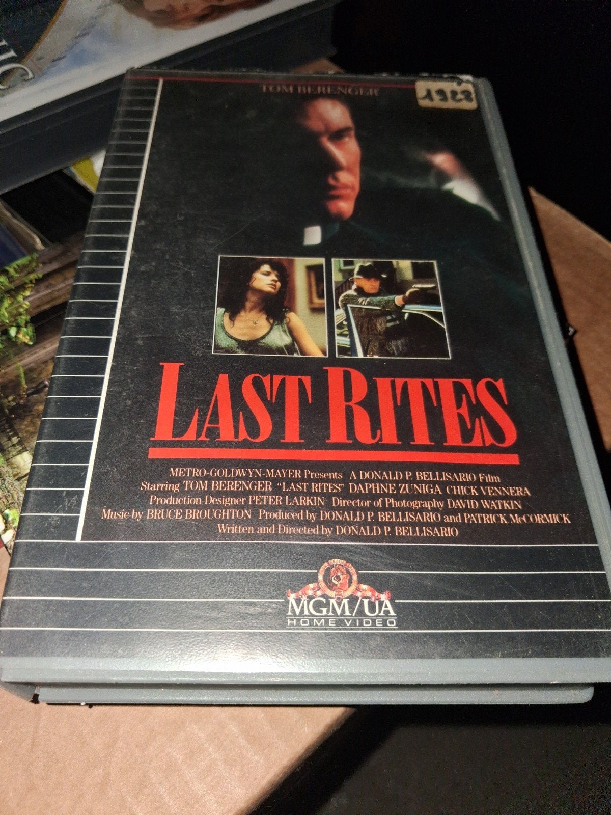 Vhs ex-rental  - Last Rites, Vanaf 16 jaar, Ophalen of Verzenden, Gebruikt, Horror