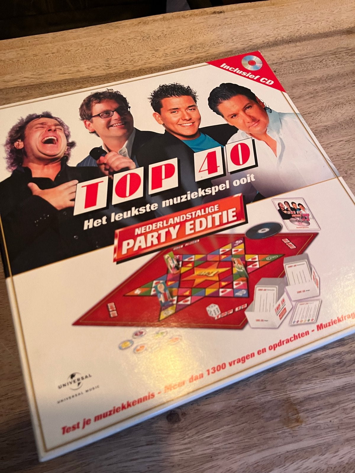 Bordspellen: Top 40, Bierspel, De Lama's - Diverse Spellen, Drie of vier spelers, Ophalen of Verzenden, Gebruikt