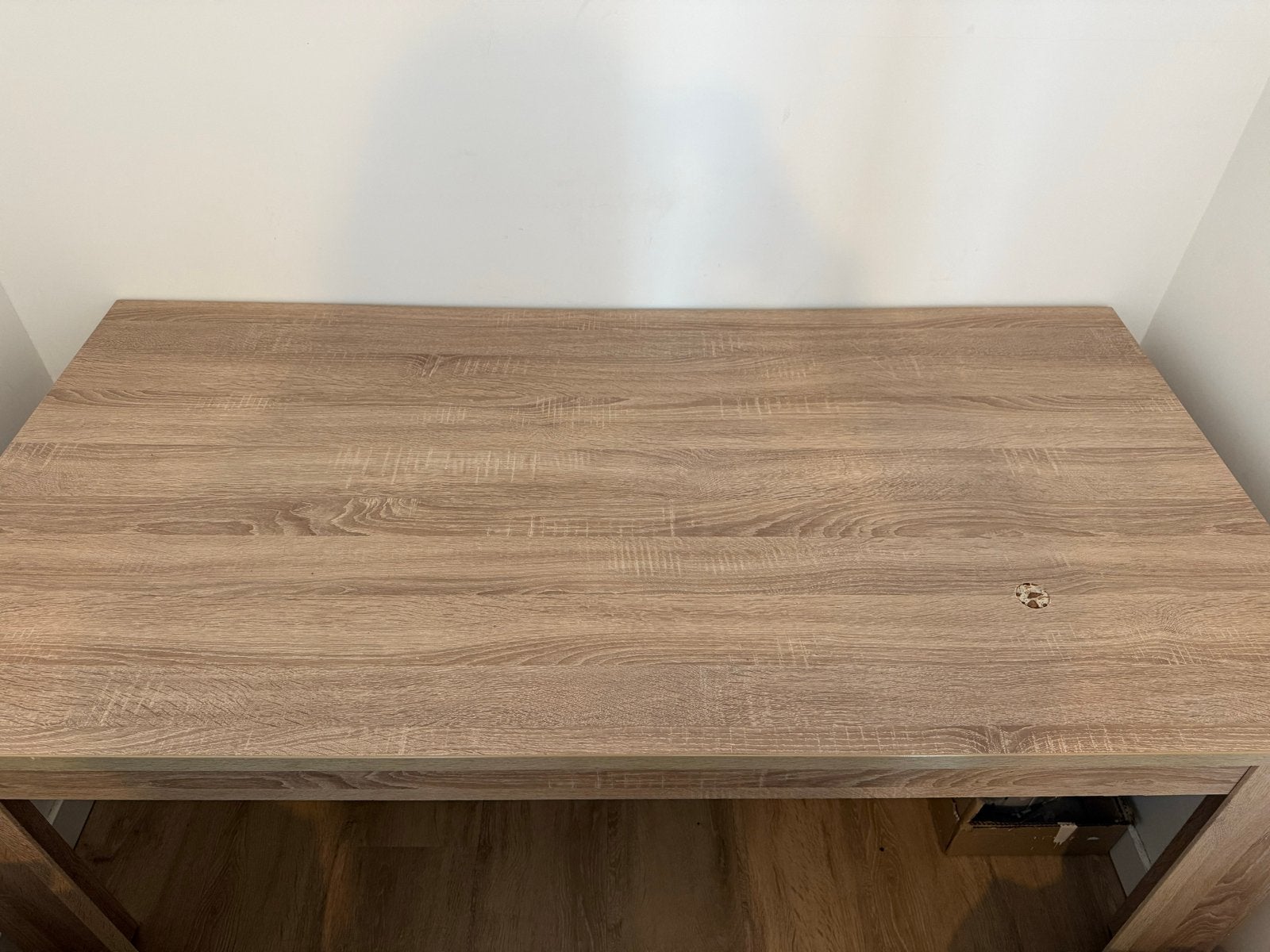 Houten tafel, Ophalen, Gebruikt, 100 tot 150 cm, Rechthoekig