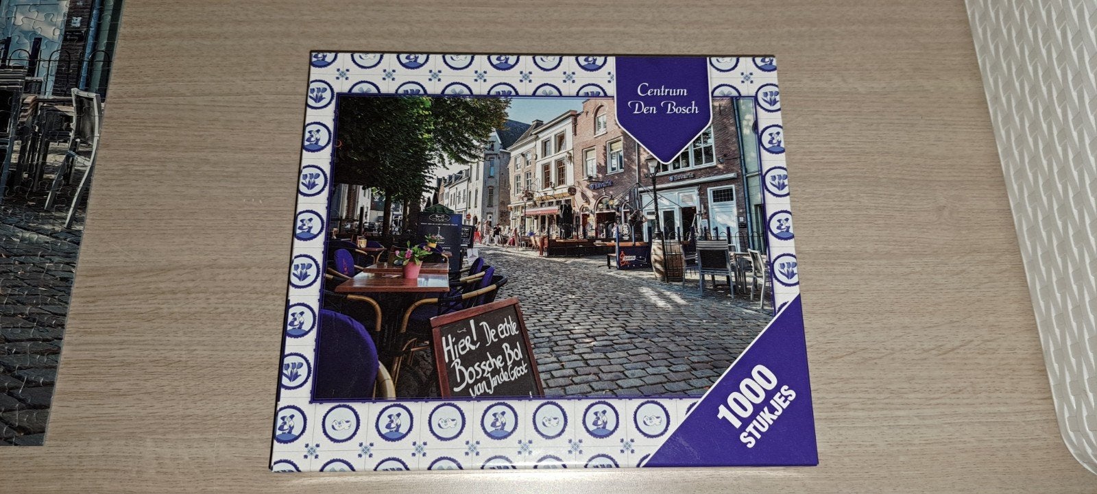 Legpuzzel Centrum Den Bosch 1000 stukjes, Ophalen of Verzenden, 500 t/m 1500 stukjes, Zo goed als nieuw, Legpuzzel