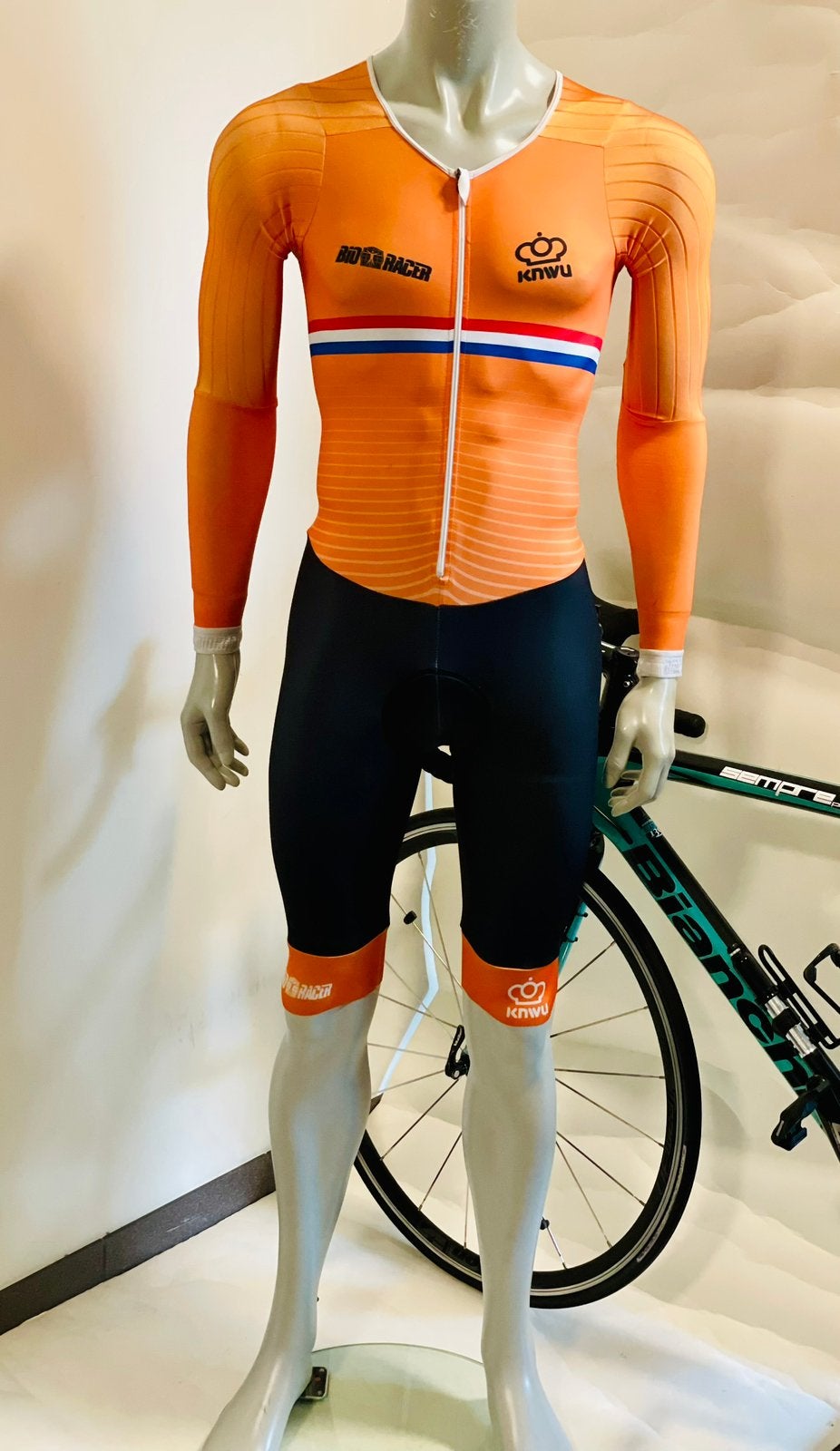 Wielrenkleding wielrenpak snelpak speedsuit maat XS Bioracer, Fietsen en Brommers, Fietsaccessoires | Fietskleding, XS, Heren