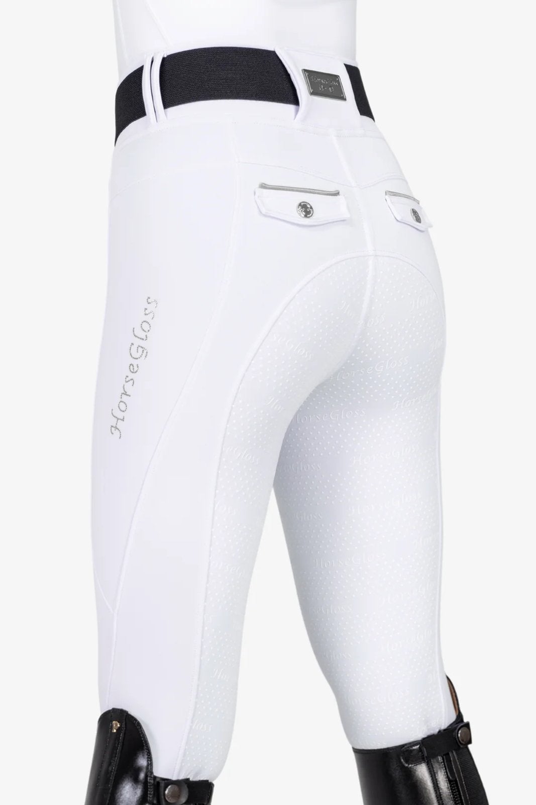 HorseGloss witte rijbroek maat M nieuw (anky pikeur, Ophalen of Verzenden, Zo goed als nieuw, Dressuur, Onderkleding