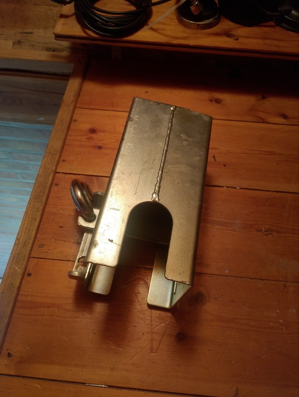 Aanhanger slot met sleutel, Ophalen, Gebruikt
