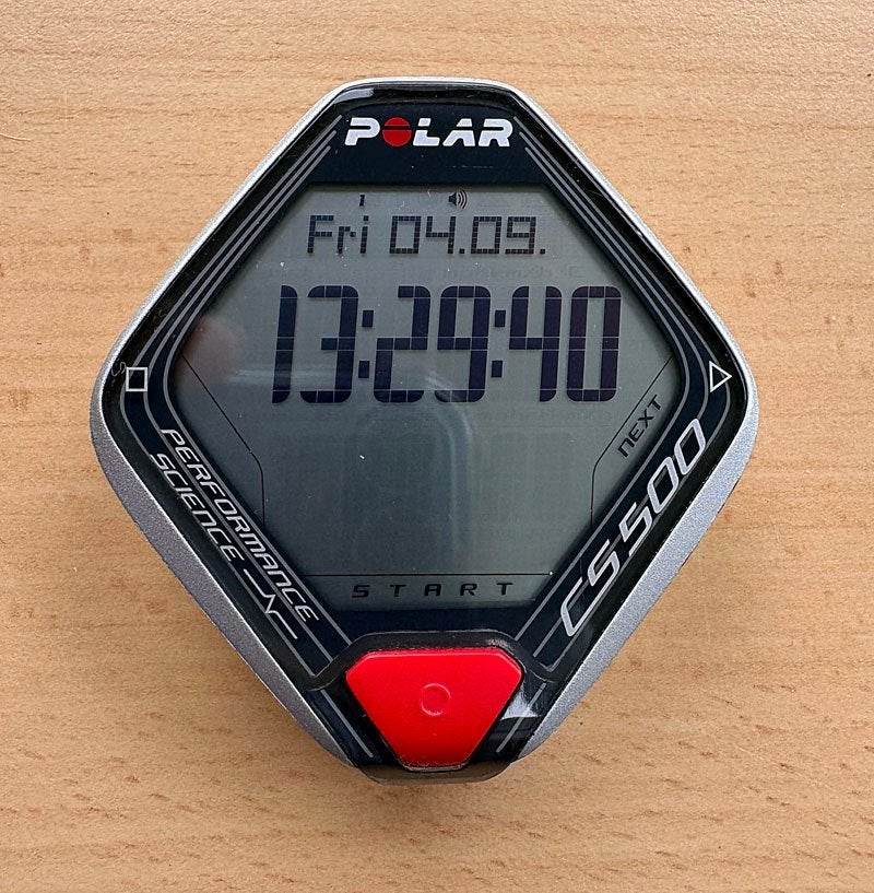 Polar fietscomputer, Fietsen en Brommers, Fietsaccessoires | Fietscomputers, Ophalen, Draadloos