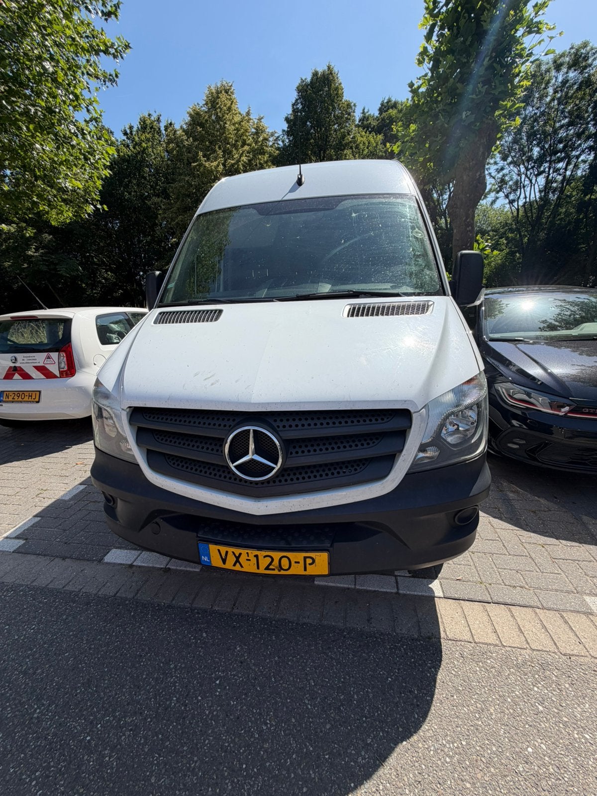 Mercedes-Benz Sprinter 2.1 CDI 95 PK2016 MOTOR DEFECT!, Auto's, Bestelauto's, 2087 kg, Wit, Diesel, Particulier