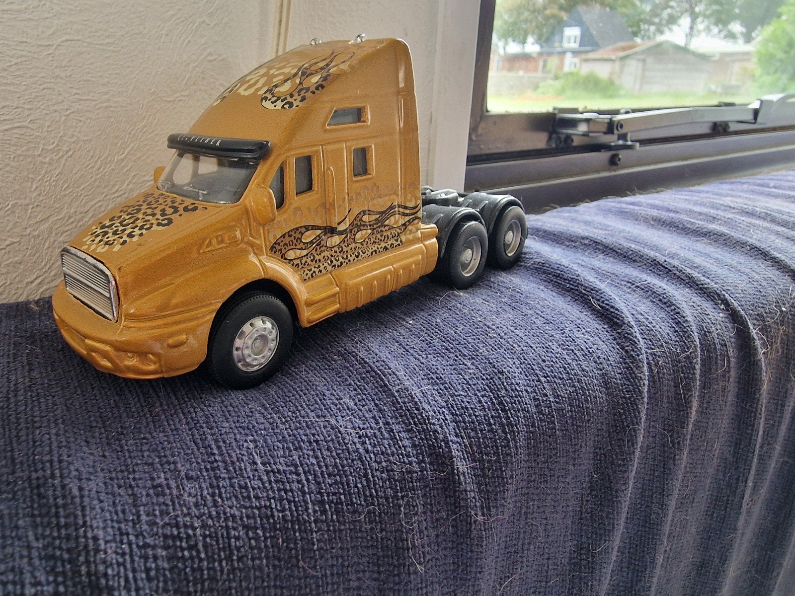 Gedetailleerd model van een vrachtwagen (truck), Overige merken, Gebruikt, 1:32 tot 1:50, Ophalen of Verzenden