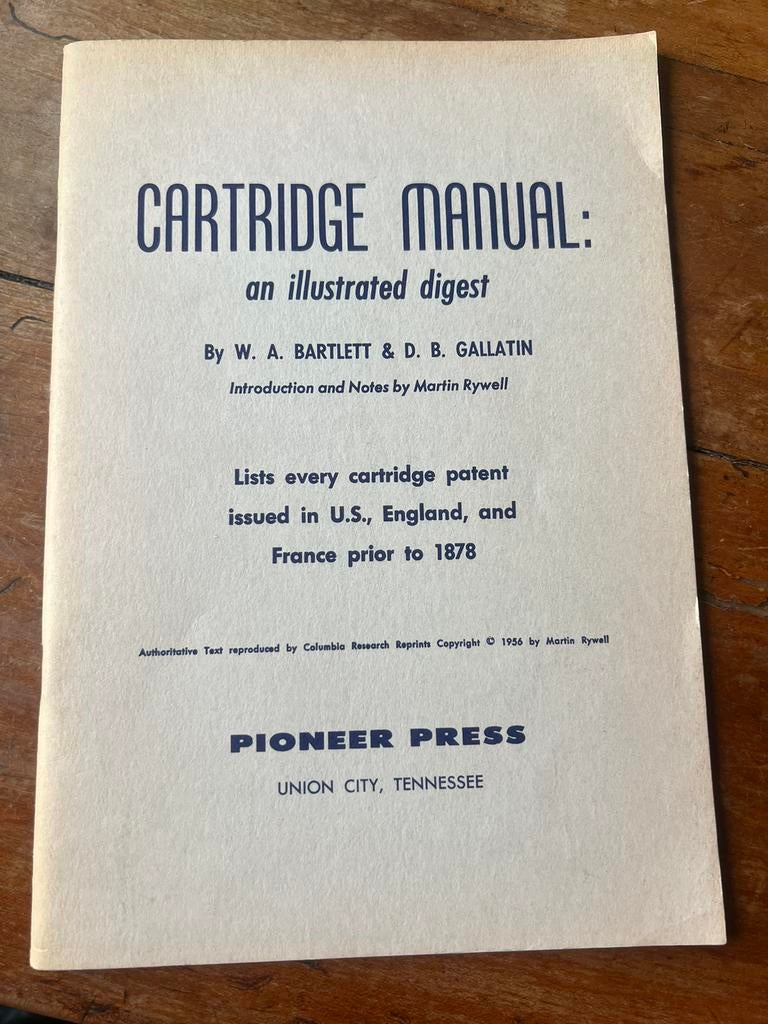Amerikaans Cartridge Manual munitie US, Engels, Frans <1878, Verzamelen, Militaria | Tweede Wereldoorlog, Amerika, Ophalen of Verzenden