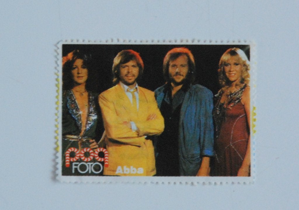 ABBA sluitzegel zegel van Popfoto, Verzenden, Gebruiksvoorwerp
