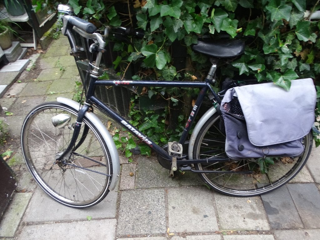 Herenfiets, Fietsen en Brommers, Ophalen, Gebruikt, Trommelrem, Overige merken