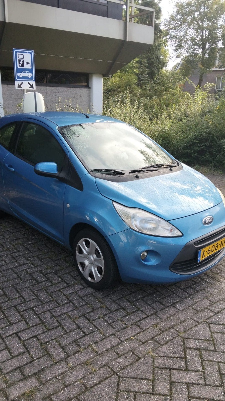 Ford Ka 1.2 51KW 2010 Blauw, Voorwielaandrijving, 1242 cc, 4 cilinders, Handgeschakeld