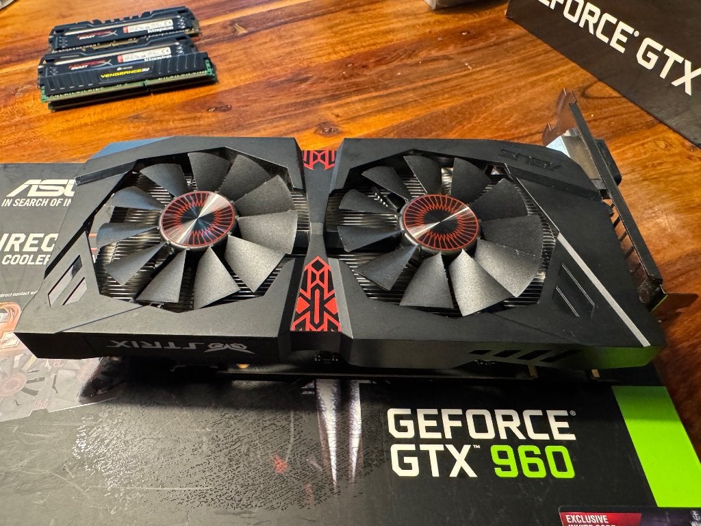 ASUS Geforce GTX 960, Computers en Software, Videokaarten, PCI-Express 3, Gebruikt, Ophalen of Verzenden, GDDR5