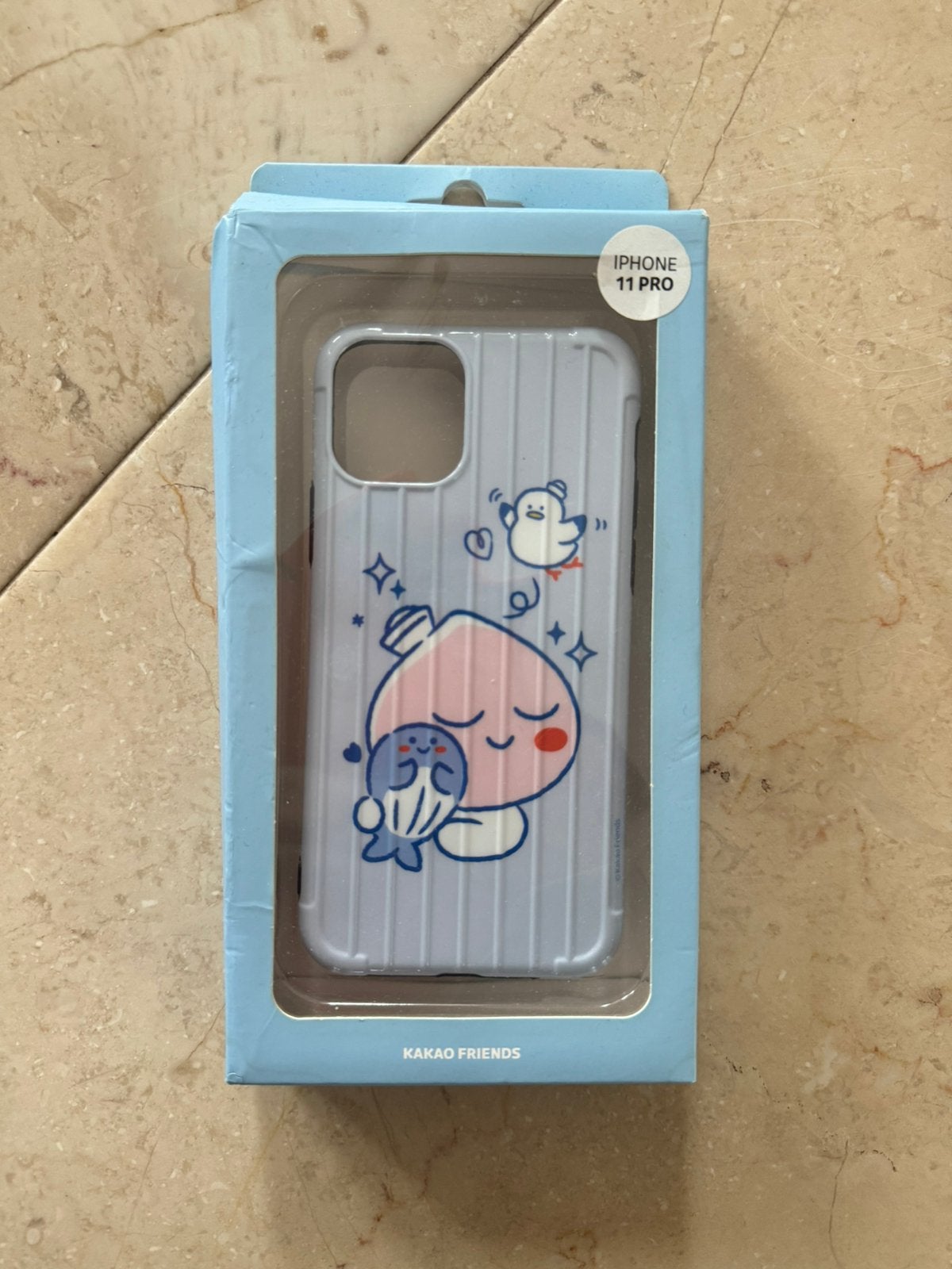 Iphone 11 Pro - Kakao Friends Apeach - baby blauw hoesje, IPhone 11 Pro, Blauw, Nieuw, Hoesje of Tasje