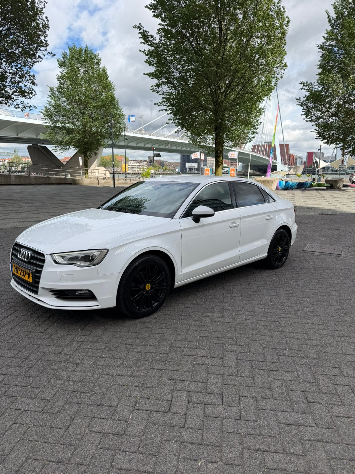 Audi A3 1.4 Tfsi 92KW Sedan S-tronic 2016 Wit, 125 pk, 4 cilinders, 1210 kg, Wit