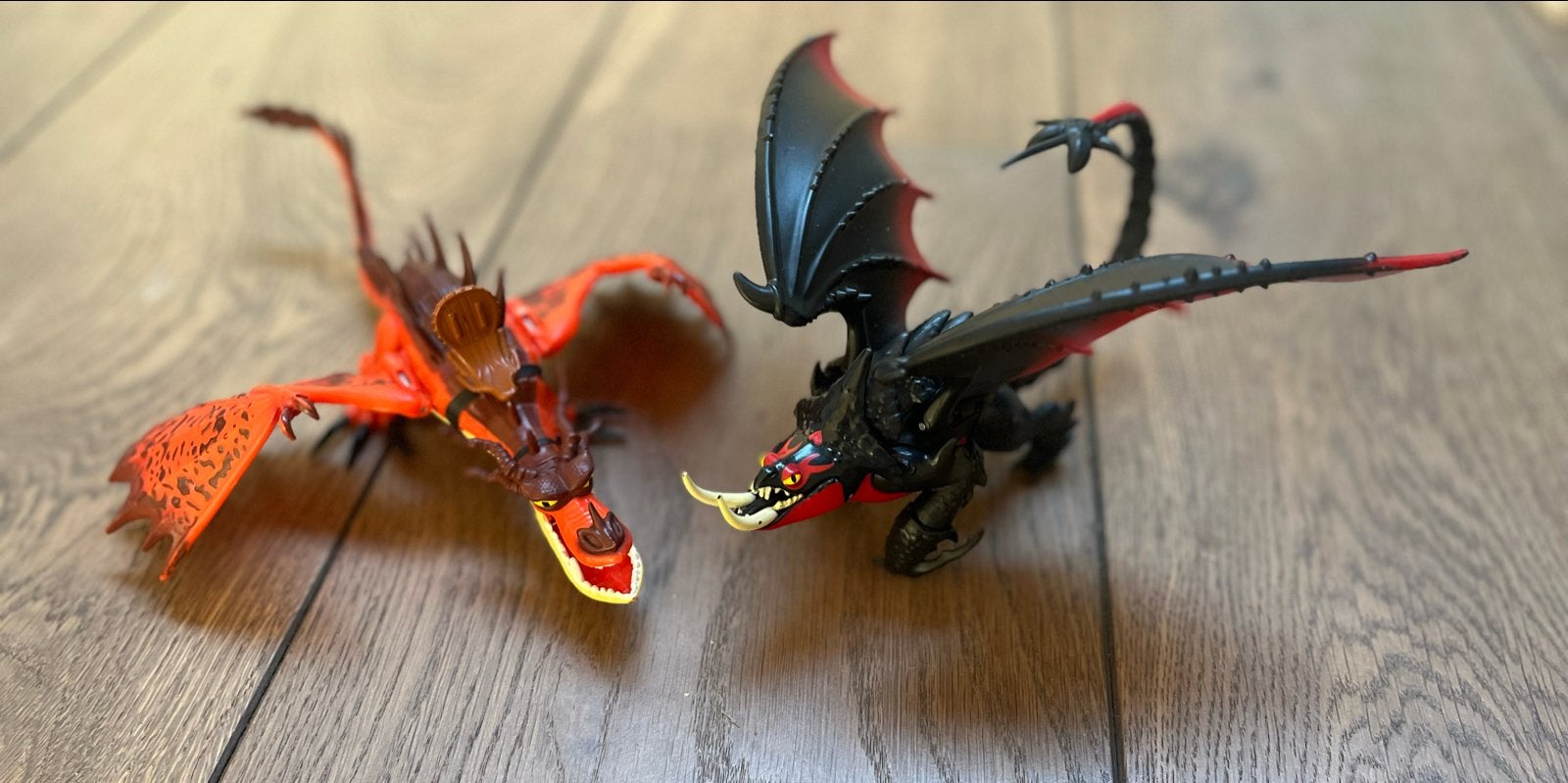 Draken speelgoed: Haaktand en Deathgripper, Ophalen of Verzenden, Gebruikt, Jongen of Meisje