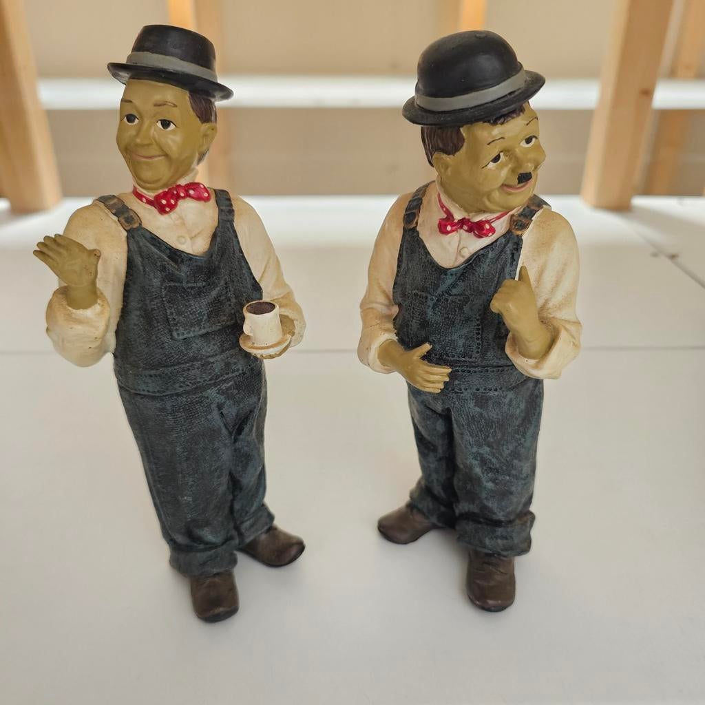 Laurel & Hardy 20 cm hoog, Ophalen of Verzenden