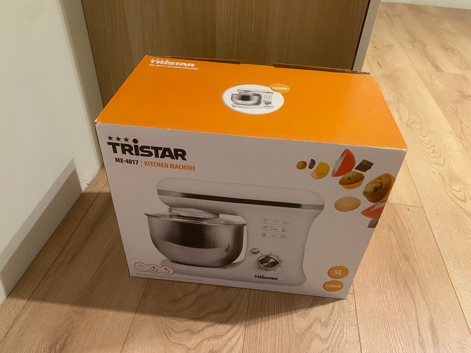 Keukenmachine / mixer, 4 liter of meer, Ophalen, Zo goed als nieuw, 3 snelheden of meer