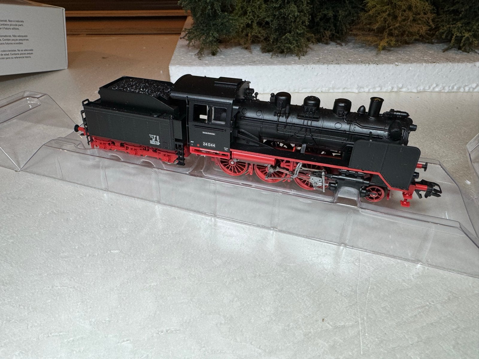 Märklin 36244 BR 24 Stoomlocomotief met mfx en geluid, Wisselstroom, Locomotief, Ophalen of Verzenden, Zo goed als nieuw