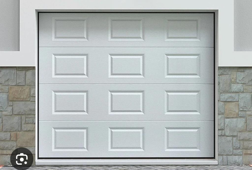 Sectionaaldeur Casette UITVERKOOP, Ophalen, 200 cm of meer, Wit, Nieuw