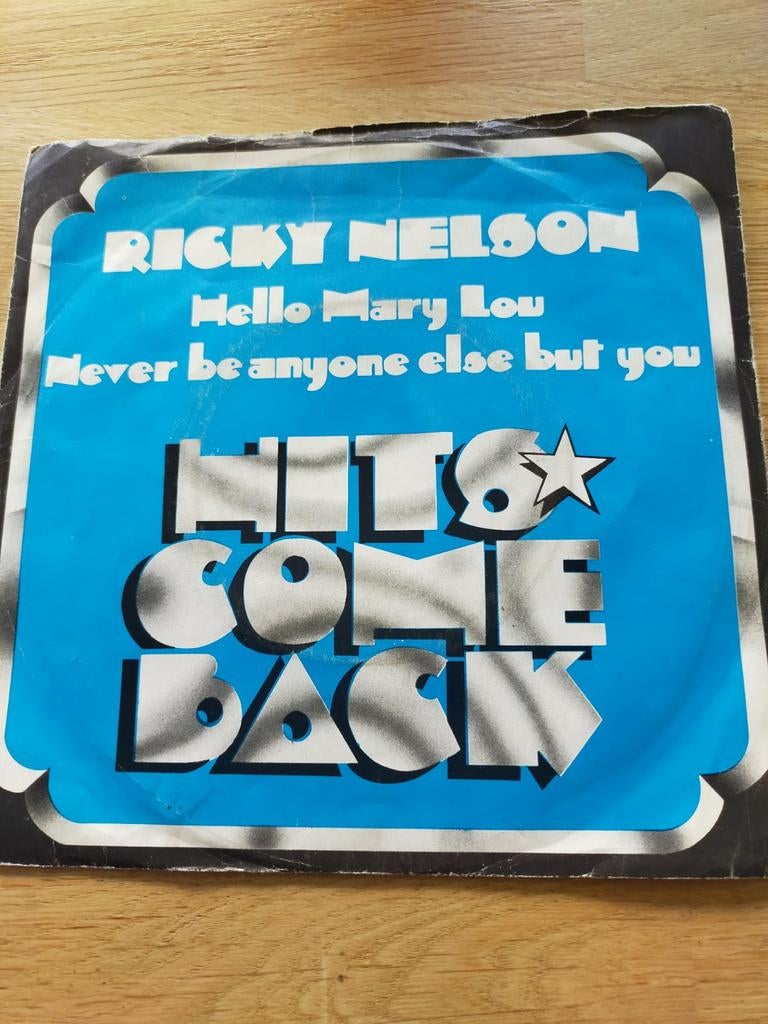 Ricky Nelson , Hello Mary Lou, Cd's en Dvd's, Vinyl Singles, Zo goed als nieuw, Pop, Ophalen of Verzenden