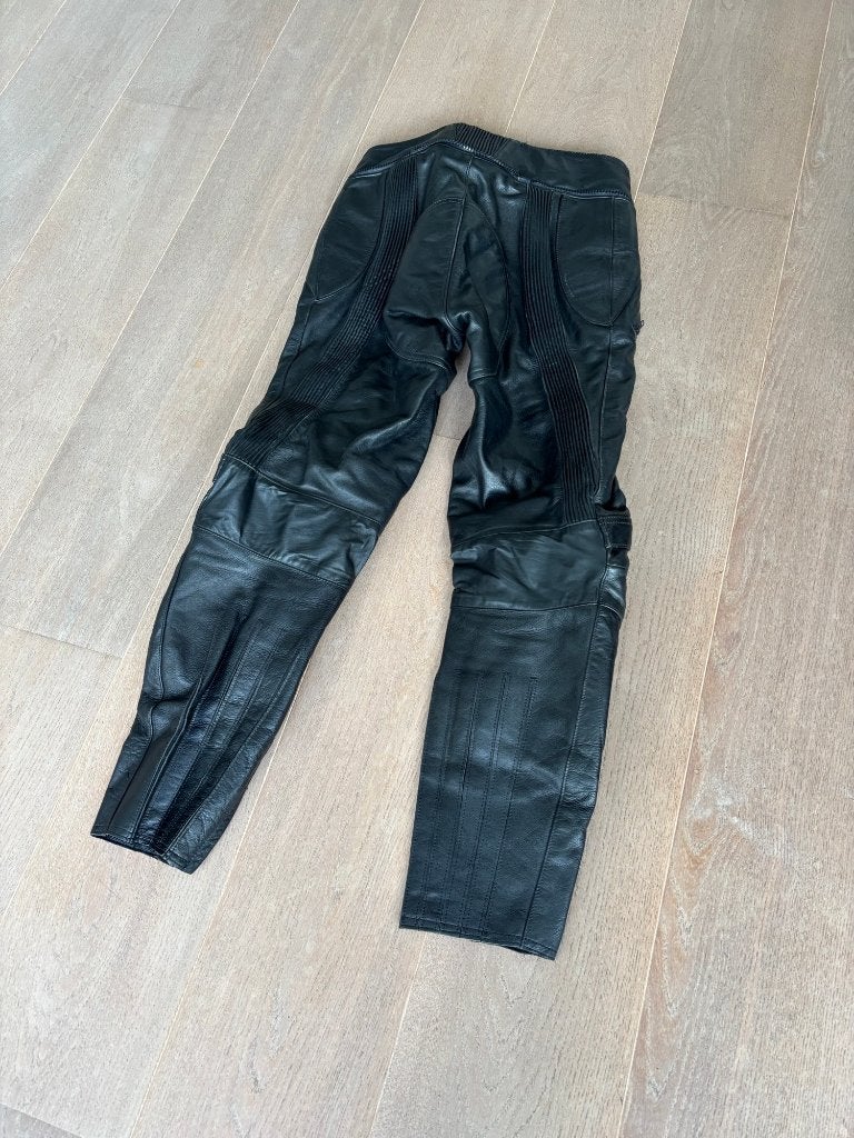 motorbroek leder MQP mt 52, Motoren, Ophalen, Heren, MQP, Broek | textiel