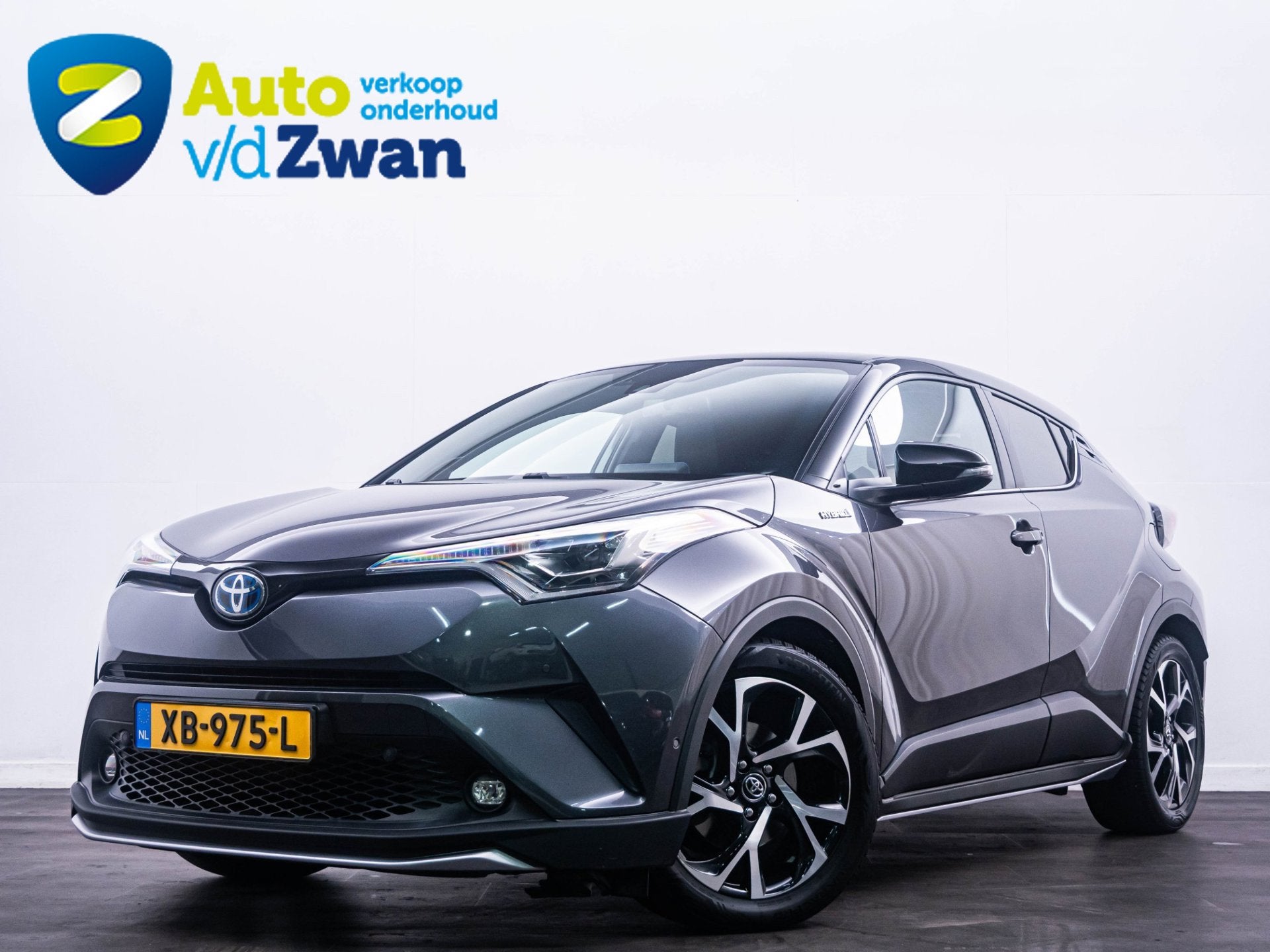 Toyota C-HR 1.8 Hybrid Bi-Tone 'Automaat' Clima|Cruise|Navi!, Auto's, Stof, Euro 6, 4 cilinders, 98 pk