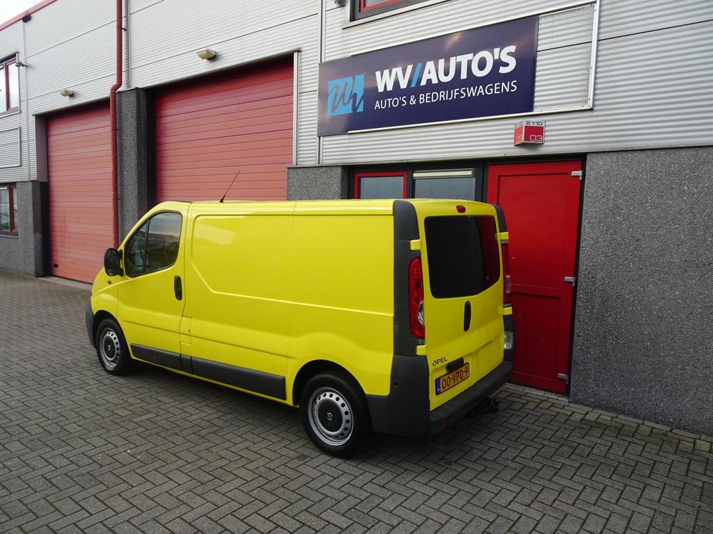 Opel Vivaro 2.0 CDTI L1H1 3 zits airco (bj 2008), Voorwielaandrijving, Stof, 4 cilinders, 1650 kg