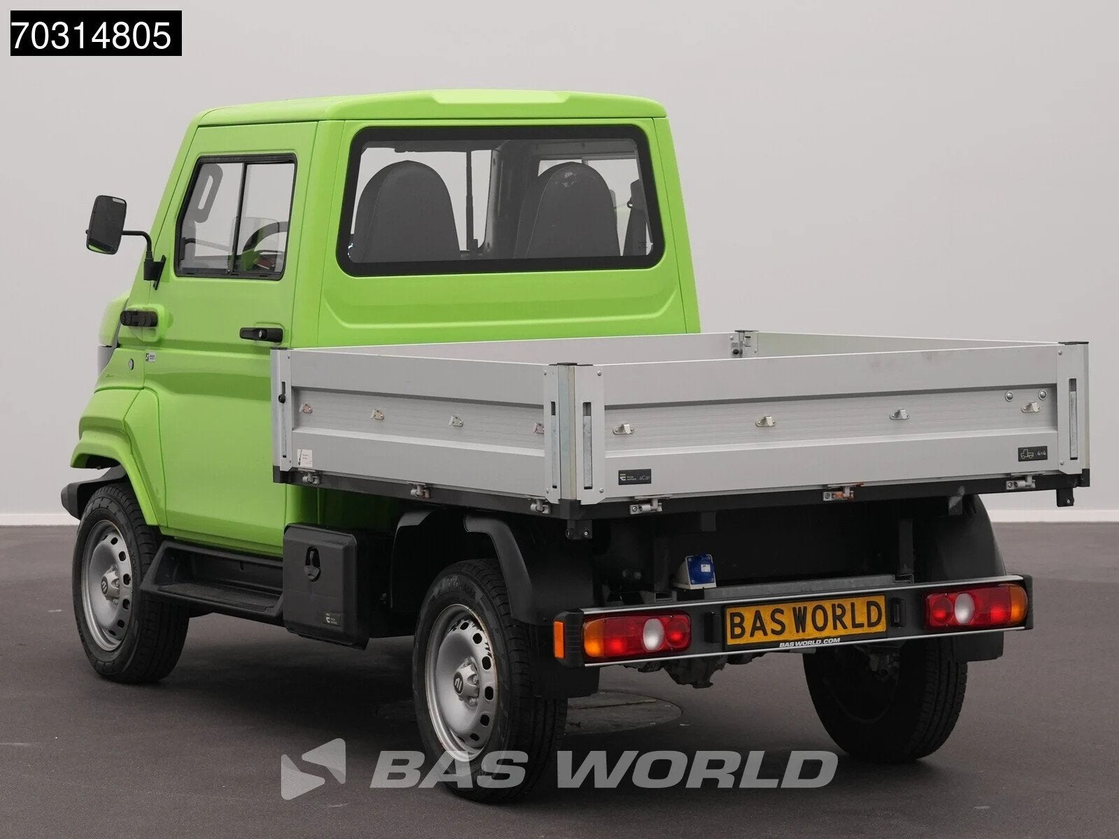 EVUM Motors aCar 4x4 100% Elektrisch 23kWh Open Laadbak Prit, Stof, 35 pk, 1000 kg, Te koop