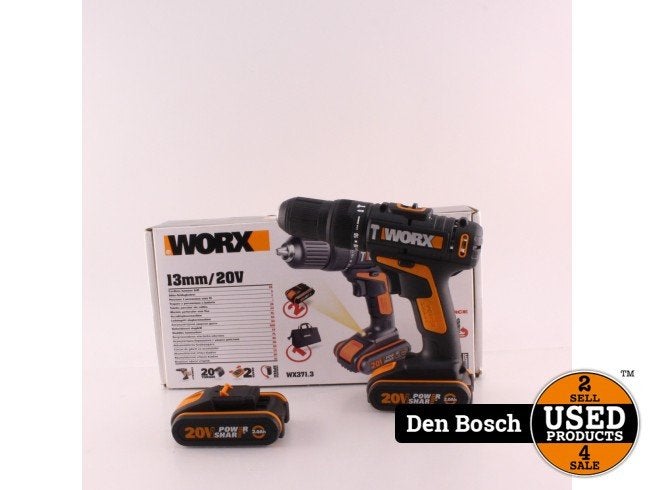 Worx WX371.3 Accuboormachine | 2X Accu/Lader | A-Grade, Worx, Zo goed als nieuw, Support@worx.com, 14675 128th Ave NE, Suite 120
Woodinville, WA 98072
USA